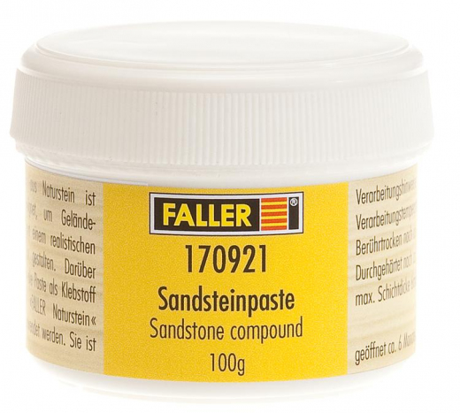 Faller 170902 Naturstein, Steinpaste, 100 g, granitgrau