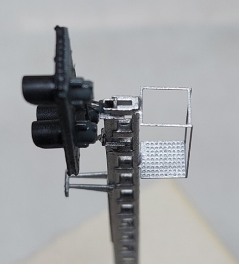 Krois-Modell Hauptsignal 3-begriffig 40km/h mit Vorsignal