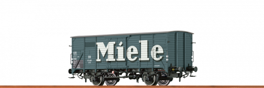 Brawa 48293, Gedeckter Güterwagen G 10 &#8222Miele&#8220 der DB