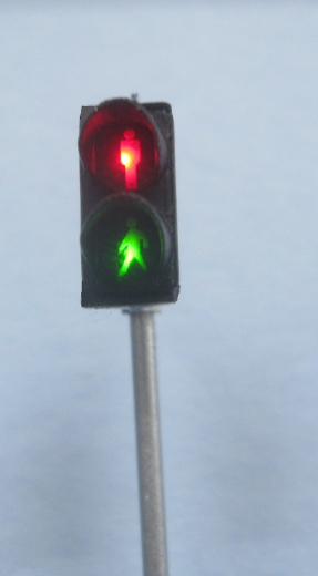 Krois-Modell 1100A, pedestrian crossing Neudeutsch Austria, red/green, SG300, 1 Piece
