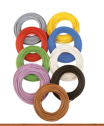 Brawa 32400, Hochflexible Decoderlitze, 0,05 mm², 10-m-Ring, violett