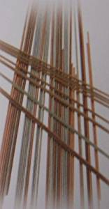 Sommerfeldt 088, Eisendraht verkupfert, 0,35x500mm, 20 Stück