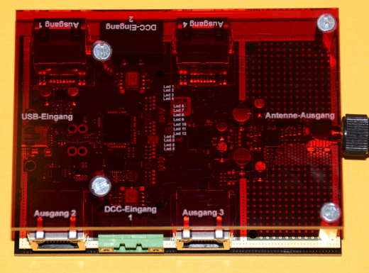 Krois-Modell Car-System 7000, Funkzentrale 2,4GHz für PC und Digitalzentralen