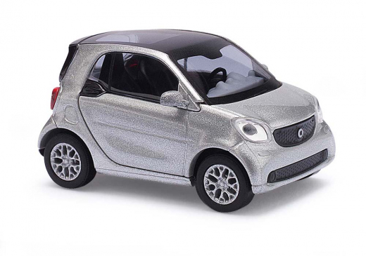 Busch 50703, Smart Fortwo Coupé C453, »CMD« Silber