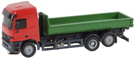 Krois-Modell Car-System 7025, LKW MB Actros LH96 Abrollcontainer (HERPA)