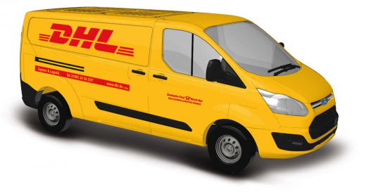 Busch 52411, Ford Transit Custom Kasten, DHL