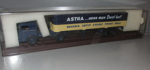 Brekina 79191, Büssing LS 11 ASTRA beer semitrailer H2917