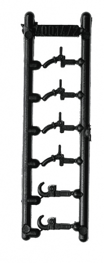 ERS 107808, Attrappenrahmen klein schwarz