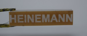 Krois-Modell KM6043, Reklameschild ab 23x8mm, ab 5 Buchstaben