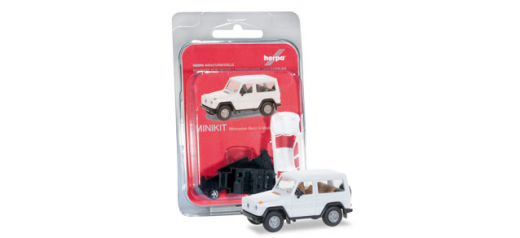 Herpa 012645-007, Mercedes-Benz G-Class, white, 1:87