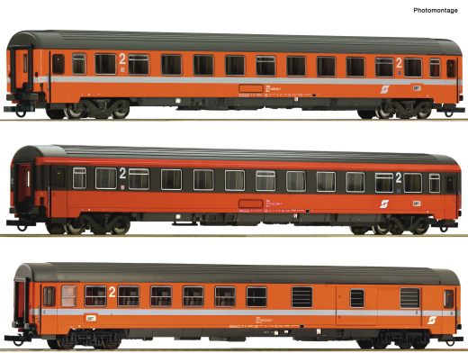 Roco 74033, 3 pcs. Set 1: EC 60 Maria Theresia, ÖBB