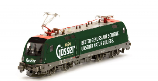 Jägerndorfer 28702, ÖBB 1016 021 Ep IV electric locomotive in Gösser Bier design, Sound