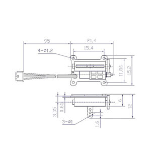 KM8999, Micro Servo DS15, links