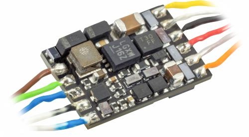 Zimo MN250, The non-sound decoder for low-voltage motors (5V) for Z, N, TT gauge