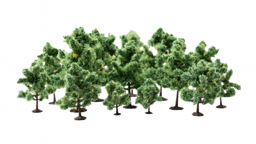 Noch 24603, Deciduous Trees 16 pieces, 4 cm - 10 cm high