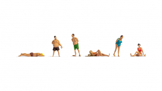 Noch 18300, Hobby-Figuren, 6 Figuren (ohne Bänke)