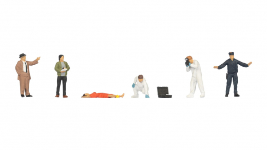 Noch 15071, Kriminalpolizei mit Leiche