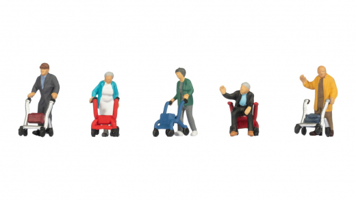 Noch 15549, Seniors with walkers