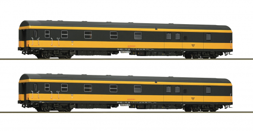 Roco 6200188, 2-tlg. Set: Bahnpostwagen, ÖBB