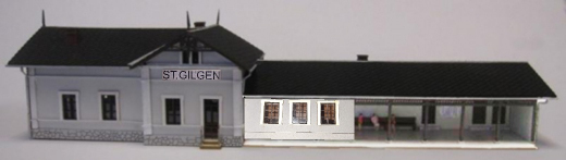 LaserCraft 51-511, St. Gilgen, H0 Narrow Gauge/Branch Station