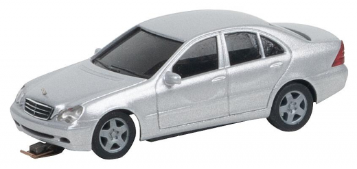 Krois-Modell CarSystem 7049, MB C-Class W 203, silver (HERPA)