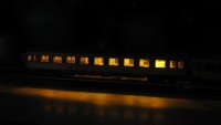 Krois-Modell Waggon Innenbeleuchtung Gelb Basic