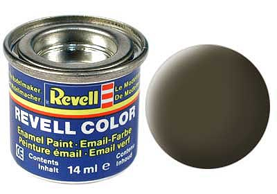 Revell40, black-green, mat 14 ml-tin