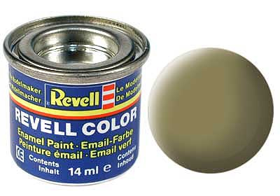 Revell42, olive yellow, mat 14 ml-tin