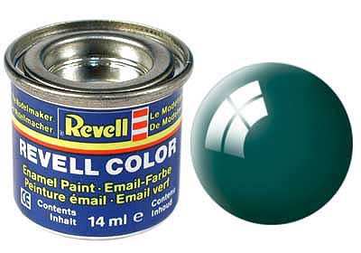 Revell62, moss green, gloss RAL 6005 14 ml-tin