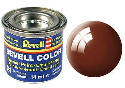 Revell80, mud brown, gloss RAL 8003 14 ml-tin