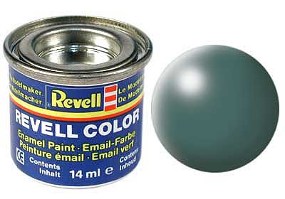 Revell364, leaf green, silk RAL 6001 14 ml-tin