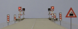 Krois-Modell 30100, Level crossing scale 1:87, with flashing lights ÖBB Krois-Modell 30100, Level crossing scale 1:87, with flashing lights ÖBB