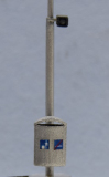 Krois-Modell KM6000, H0 Stadion Platform double lamp beleuchtet Krois-Modell KM6000, H0 Stadion Platform double lamp beleuchtet