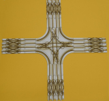 Krois-Modell Car-System 9034, Große Kreuzung in allen Richtungen Krois-Modell Car-System 9034, Große Kreuzung in allen Richtungen