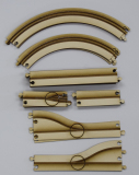 Krois-Modell Car-System 9035, Startset Oval mit zwei Bushaltestellen Krois-Modell Car-System 9035, Startset Oval mit zwei Bushaltestellen