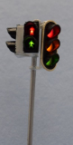 Krois-Modell 1009A, Traffic lights, red / yellow / green SG300, 2x pedestrian Austria Krois-Modell 1009A, Traffic lights, red / yellow / green SG300, 2x pedestrian Austria