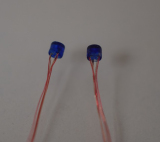 Krois-Modell 3004, 2x Drehspiegellampe blau mit 4 Leds, für LKW