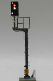 Krois-Modell KS1043, KS main signal 1: 120 left, with shortened braking distance, pre-signal repeater