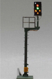 Krois-Modell KS1045, KS main signal 1: 120 right, with caution signal, shortened braking distance