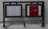 Krois-Modell KM6039, 1x ÖBB-Infotafel beleuchtet Krois-Modell KM6039, 1x ÖBB-Infotafel beleuchtet
