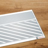 Mobax DE-W-26-H0, Barrier area set, wide (incl. transfer foil)-scale N-1:160 Mobax DE-W-26-H0, Barrier area set, wide (incl. transfer foil)-scale N-1:160