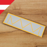 Mobax AU-G-06-N, No stopping or parking yellow (AU) – N gauge – 1:160 Mobax AU-G-06-N, No stopping or parking yellow (AU) – N gauge – 1:160