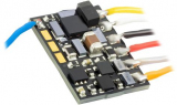 Zimo MN150, Subminiature decoder, LxWxH: 8.2 x 5.9 x 2.1 mm, total current 0.5 A, 4 function outputs