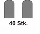 LaserCraft 91-392 Kilometer Stones Scale H0 40 Pieces LaserCraft 91-392 Kilometer Stones Scale H0 40 Pieces