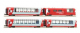 Kato74030 + 74031, Glacier Express, 7-teilig