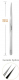 LaserCraft 00-055, Industrial tweezers, pointed stainless steel tweezers, non-magnetic precision tweezers