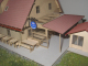 LaserCraft 51-302 Alpine Inn Gamsbergstubn with Extension
