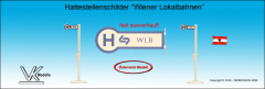 Veit Kornberger-Modelle 507, Haltestellen Wiener Lokalbahn 4 S