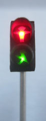 Krois-Modell 1102DR, Fußgängerampel Ostdeutsch rot/grün, SG300, 1 Stück