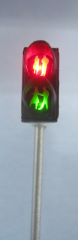 Krois-Modell 1103B, pedestrian traffic lights Belgium red / green, SG300, 1 piece